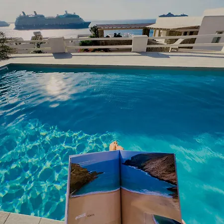 Elysium By With-inn Mykonos Lägenhetshotell Tourlos